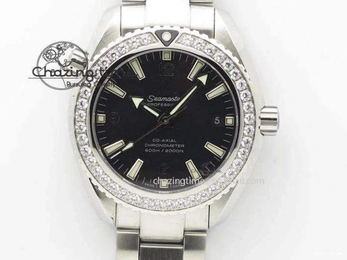 1230 QuickDry De Ville Chronograph RG OMF 1:1 Best Edition Blue Dial On Blue Leather Strap A 8107